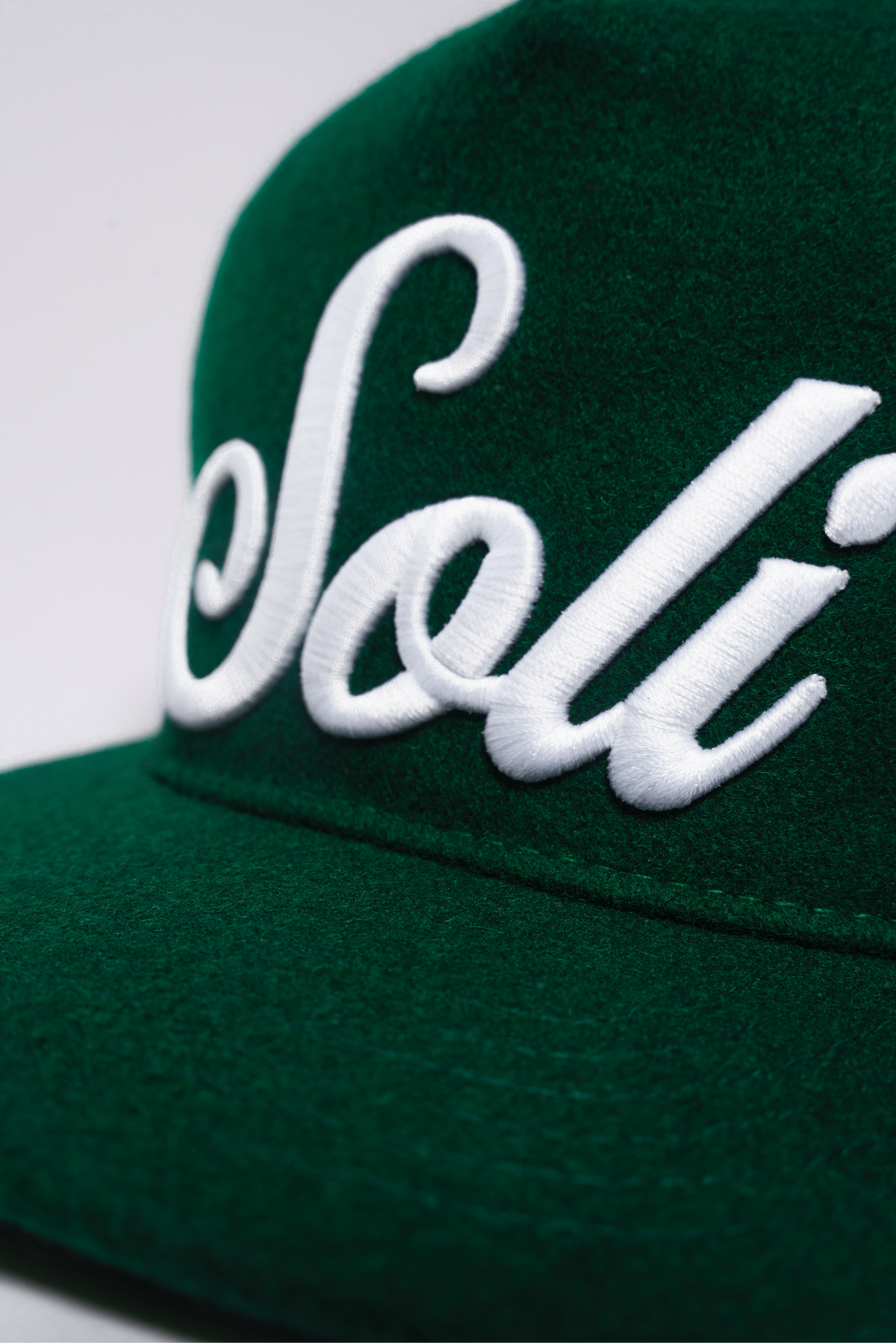 Logo Wool Snapback